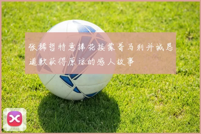 张稀哲特意捧花接蒙哥马利并诚恳道歉获得原谅的感人故事